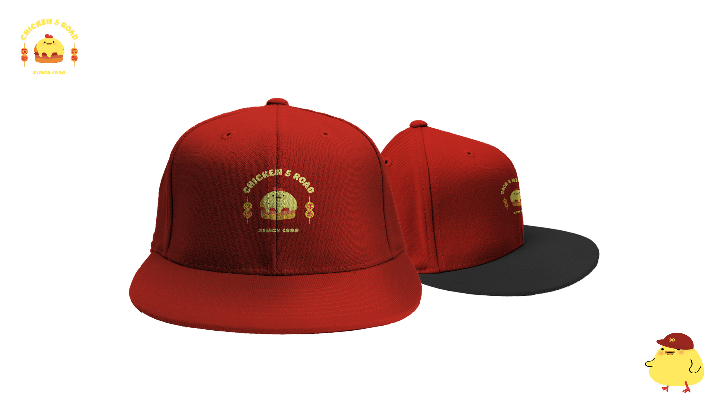 Branded caps