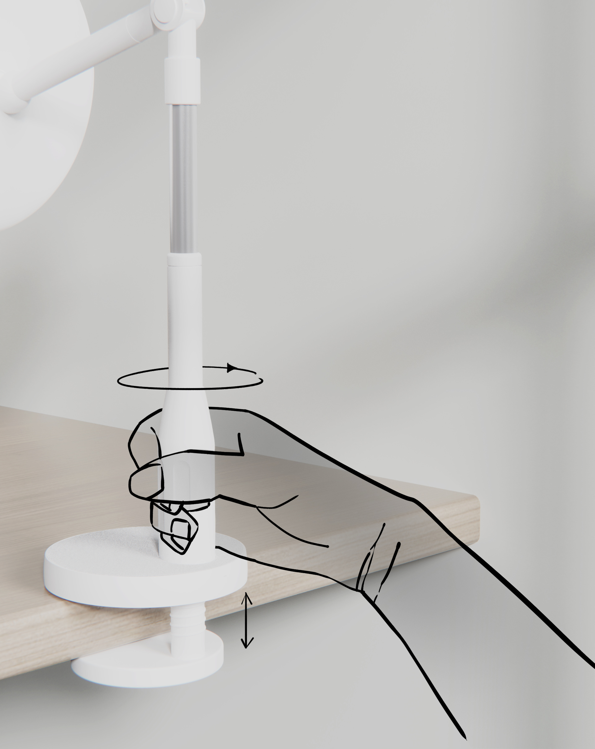 Adjustable height